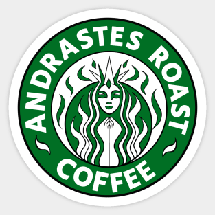 Andrastes Roast Coffee - Inquisition Green Sticker